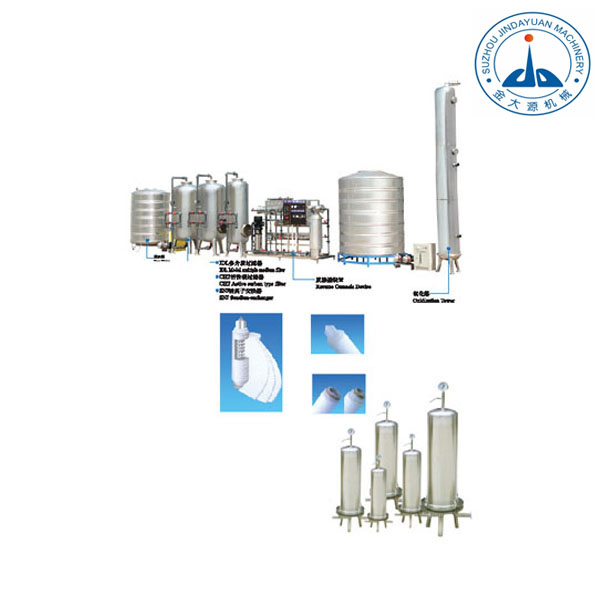 2 T/h pure water treatment system